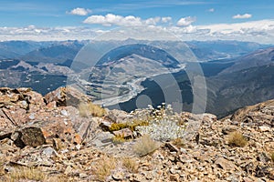 Wairau Valley and Southern Alps panorama, New Zealand