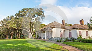 The Treaty House at Waitangi