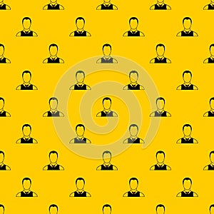 Waiter pattern vector