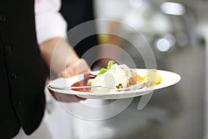 Waiter With a Plate