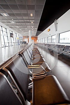 Waiting area in airport