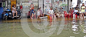 Waiting for the Boat