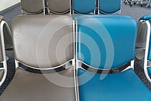 Waiting chair for passenger in the airport