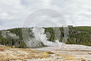 Waiting for the next eruption of Old Faithful