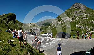 Waiting for the Tour de France