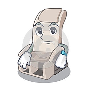 Waiting toy massage chair in cartoon shape