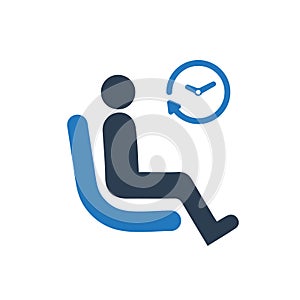 Waiting, Waiting Room Icon