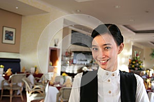 Waitress or restaurant staff