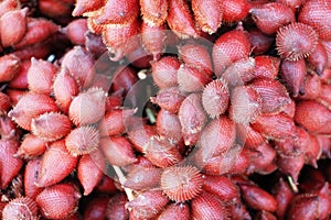 Waive fruit in Thailand local fruit market, waive fruit background