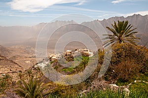 Wakan village Oman