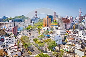 Wakayama City, Japan Skyline