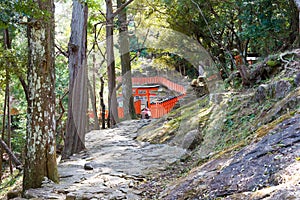 Kamikura Shrine in Shingu, Wakayama, Japan. It is part of the photo