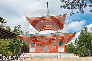 Kongobuji Temple in Koya, Wakayama, Japan. Mount Koya is UNESCO World Heritage Site- Sacred Sites