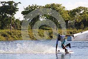 Wake Boarder Spray