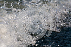 Wake of a Boat