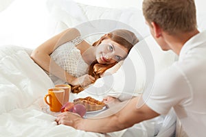 Wake up with breakfast in bed