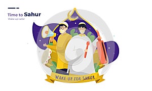 Wake-up caller for Sahur Ramadan