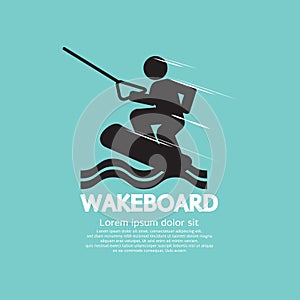 Wakeboard Player Symbol