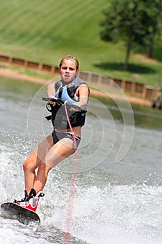 Wakeboarding Girl