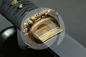 Wakizashi (tsuba/blade)