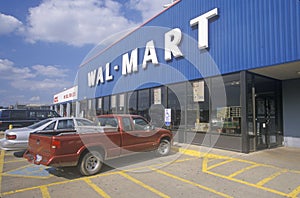 Wal Mart Supercenter Store front