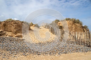 Walberswick Beach , Suffolk, England, United Kingdom