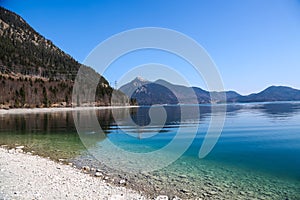 Walchensee, lake in bavaria