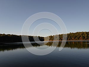 Walden Pond and Walden Pond State Reservation, Concord, Massachusetts, USA