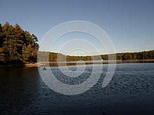 Walden Pond and Walden Pond State Reservation, Concord, Massachusetts, USA