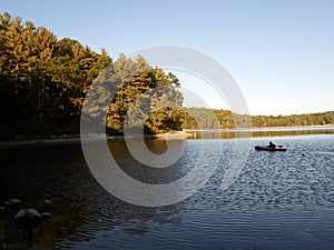 Walden Pond and Walden Pond State Reservation, Concord, Massachusetts, USA