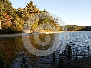 Walden Pond and Walden Pond State Reservation, Concord, Massachusetts, USA