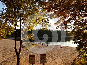 Walden Pond and Walden Pond State Reservation, Concord, Massachusetts, USA