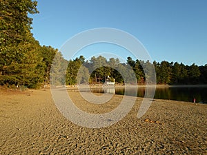 Walden Pond and Walden Pond State Reservation, Concord, Massachusetts, USA