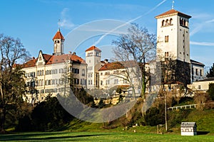 Waldenburg Castle in Saxony