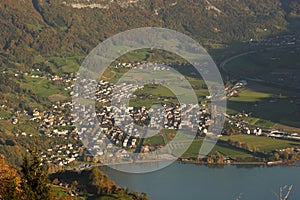 Walenstadt from above.