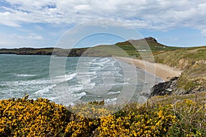 Wales coast Whitesands Bay neasr St Davids UK