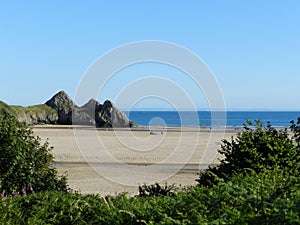 Wales Gower Beach