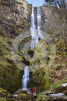Wales - Pistyll Rhaeadr Waterfall - United Kingdom