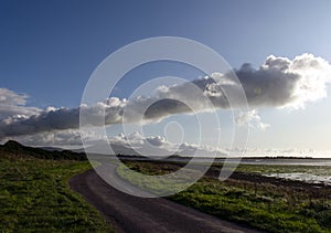 Wales - a stormy landscape near Caernarfon.