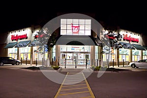 Walgreens building @ Night