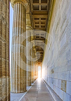 The Walhalla is a hall of fame that honours laudable and distinguished people in German history photo