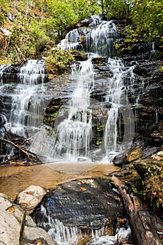 Walhalla Waterfalls In South Carolina