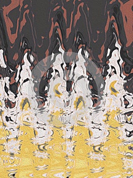 Walik people -3 Abstract original painting background