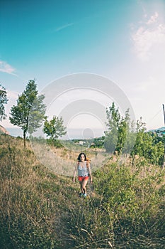 Walk along the mountain trails.