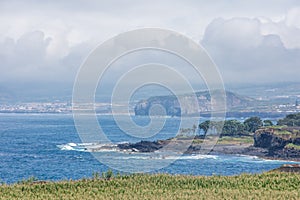 Walk on the Azores archipelago. Discovery of the island of Sao Miguel, Azores