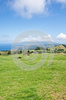 Walk on the Azores archipelago. Discovery of the island of Sao Miguel, Azores