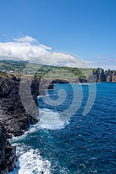 Walk on the Azores archipelago. Discovery of the island of Sao Miguel, Azores