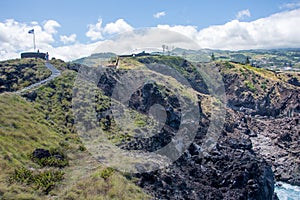 Walk on the Azores archipelago. Discovery of the island of Sao Miguel, Azores