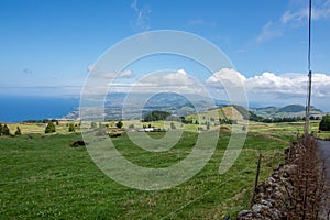 Walk on the Azores archipelago. Discovery of the island of Sao Miguel, Azores