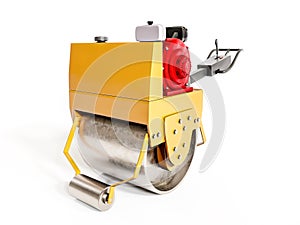 Walk-behind single drum vibratory roller